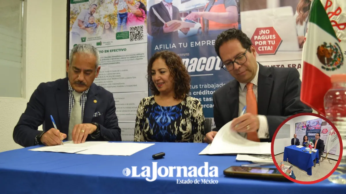 FONACOT ha colocado casi mil mdp en Edomex