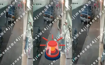Un video muestra el robo a panadería en Neza, donde dos hombres armados sustrajeron dinero, celular y una motocicleta en Aragón.