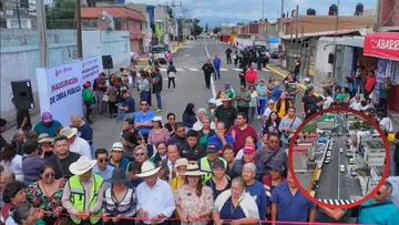 En Ecatepec repavimentan vialidad de 1.5 km que cruza 4 comunidades