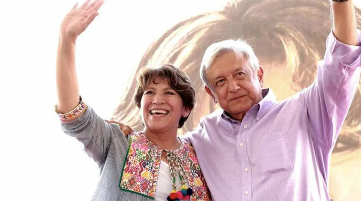 Delfina Gómez se reúne con AMLO en Palacio Nacional; revisan temas prioritarios para Edomex