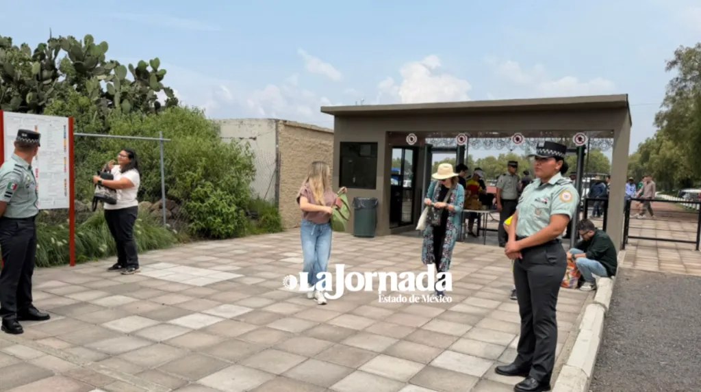 Guardia Nacional blinda Teotihuacán con drones, patrullas y 130 elementos