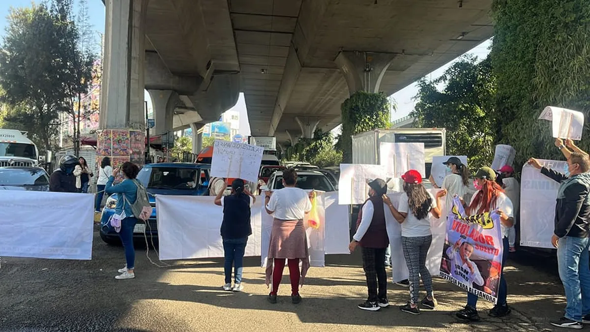 Bloquean Periférico Norte a la altura de la Primero de Mayo, Naucalpan