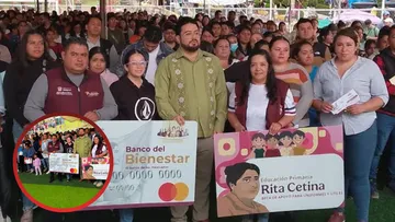 Gobierno federal y estatal entregan becas a más de 36 mil estudiantes en Naucalpan