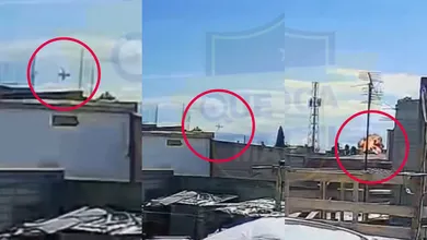 El colapso de avioneta en Toluca quedó registrado en un nuevo video que muestra el instante exacto del impacto, ocurrido a minutos de aterrizar.