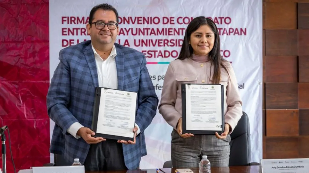 UAEMéx firma Contrato de Comodato para ampliar educación en Ixtapan de la Sal