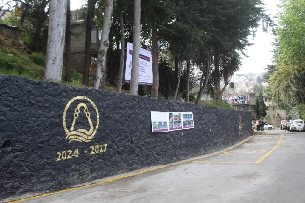 La Magdalena Contreras fortalece su infraestructura con muros de contención