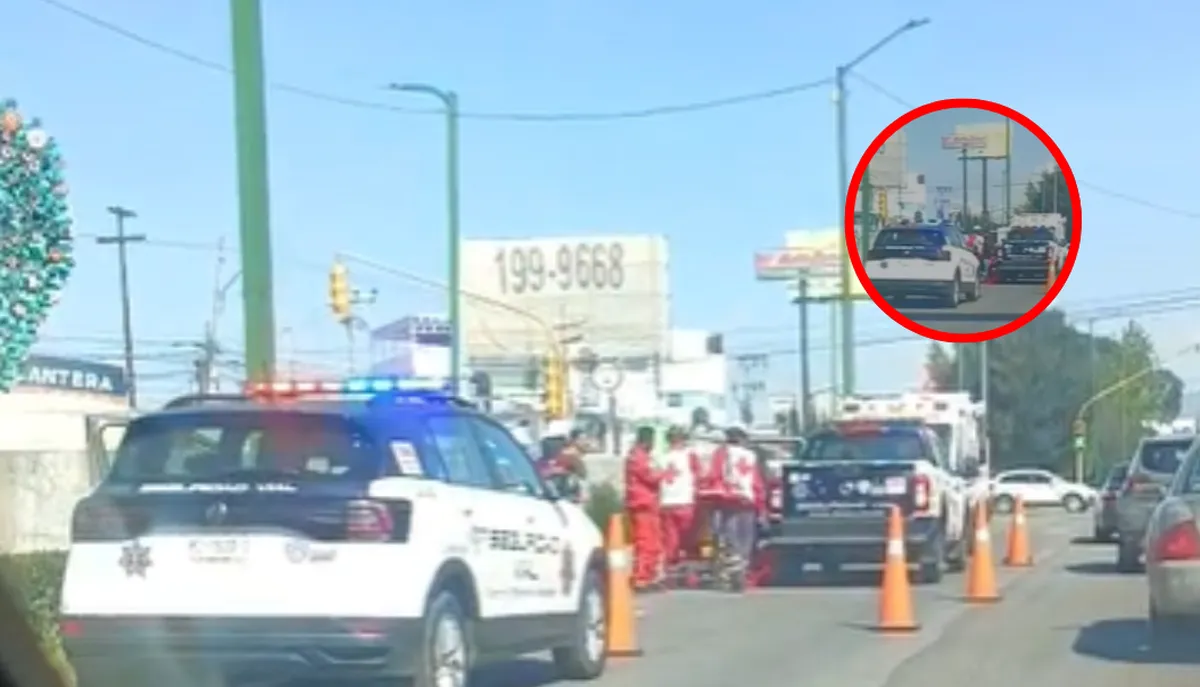 Servicios de emergencia atienden a persona atropellada en la zona del Hípico