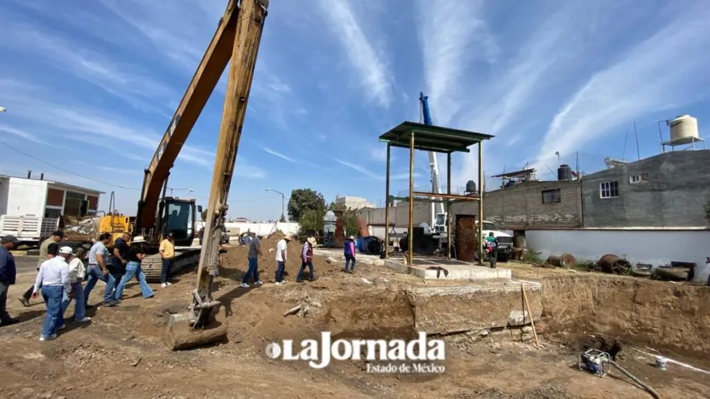 Chicoloapan acelera trabajo de rehabilitación de cárcamos para evitar inundaciones