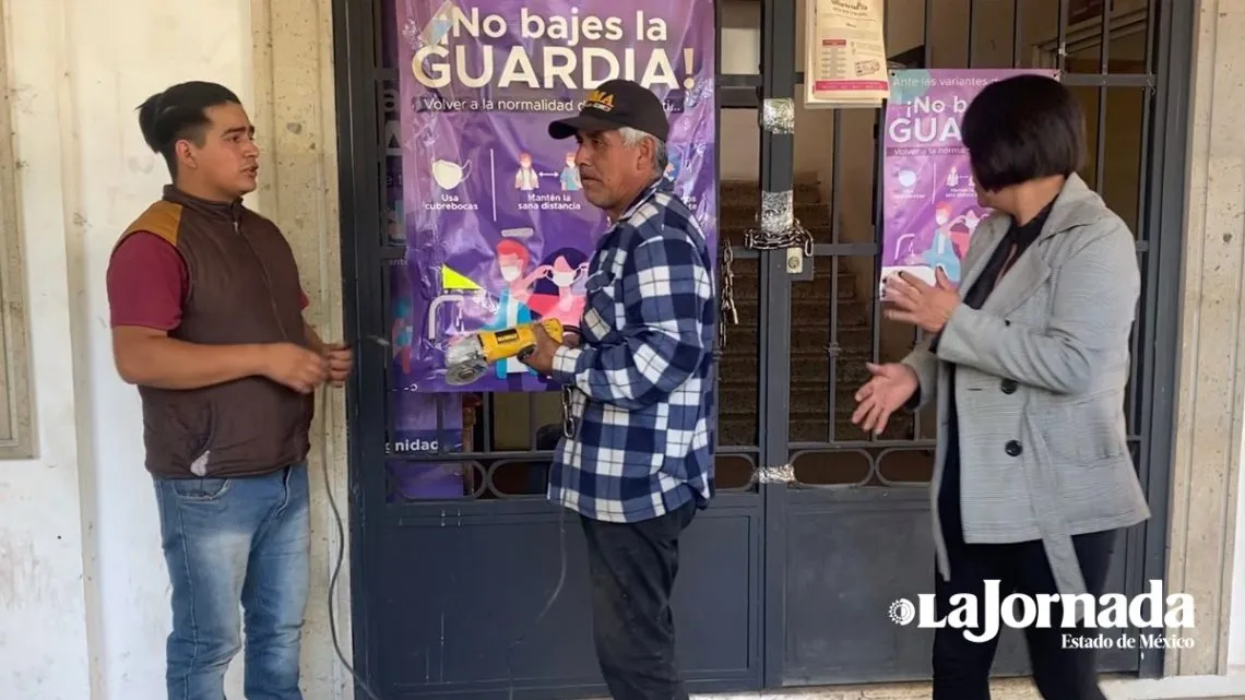 Obstaculizan toma de protesta de Wilfrido Pérez en Ocuilan