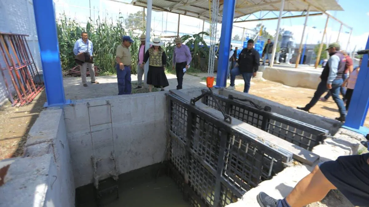 Cárcamo es rehabilitado para mitigar inundaciones en la Quinta Zona de Ecatepec