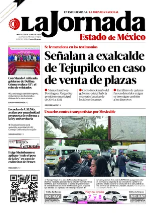 La Jornada Edomex | 30 de junio de 2026