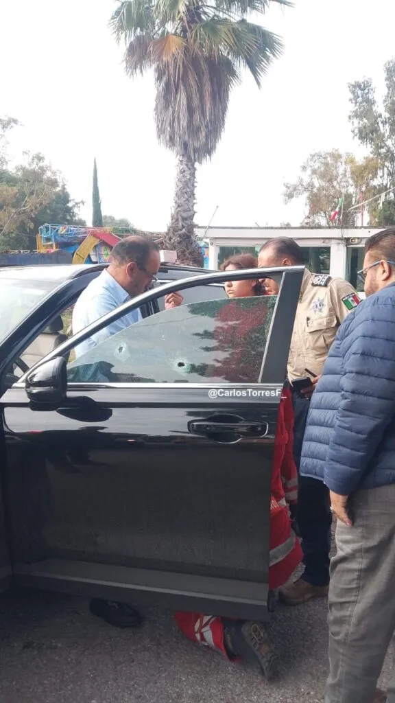 Equipo de la alcaldesa de Tecámac sufre ataque armado