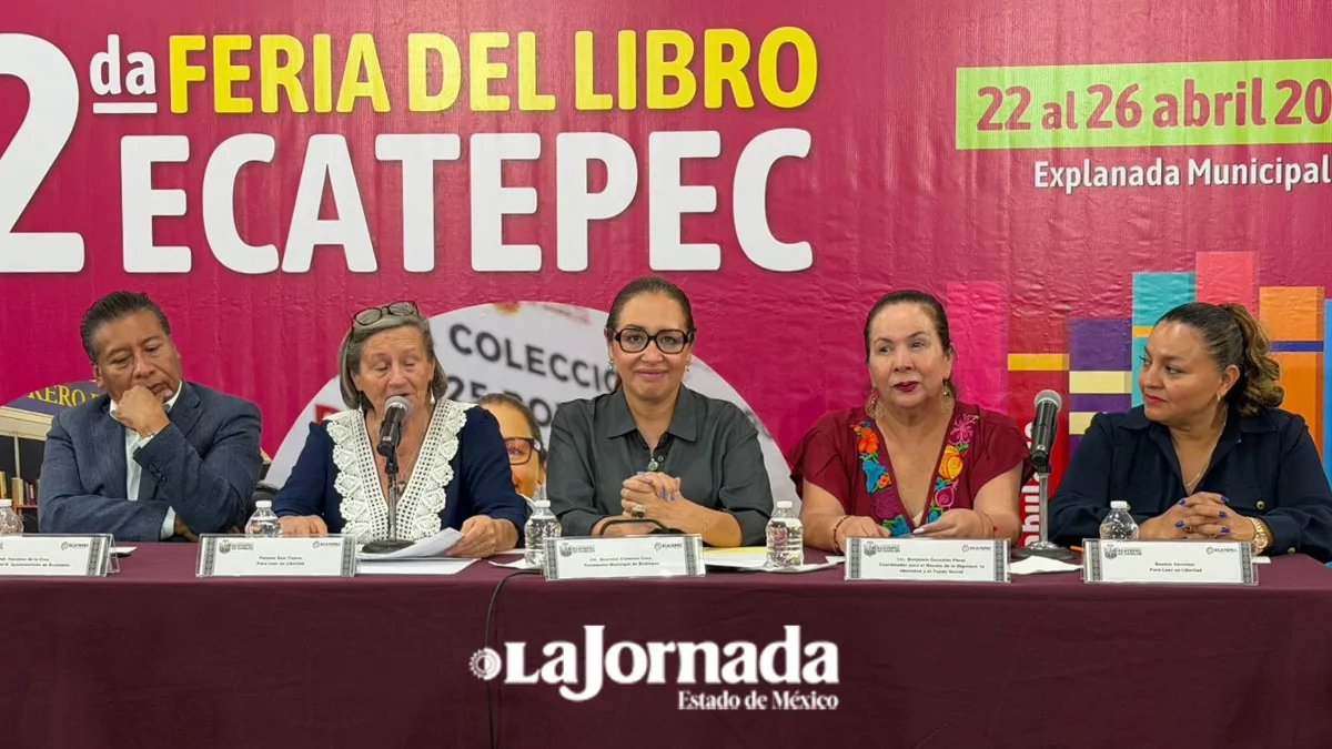 Ecatepec impulsa la lectura con su segunda Feria del Libro
