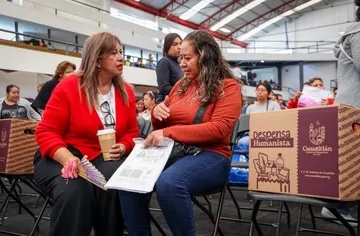 Cuautitlán avanza en la entrega de Despensas Humanistas; beneficiará a 3 mil familias