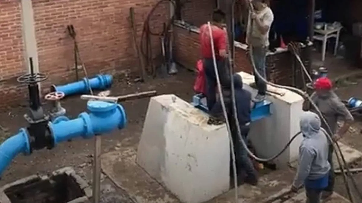 Falla en pozo dejan sin agua a 5 colonias De Los Reyes La Paz
