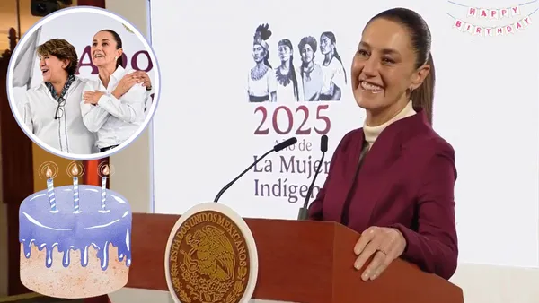 Delfina Gómez y gobernadores felicitan a Sheinbaum por su cumpleaños