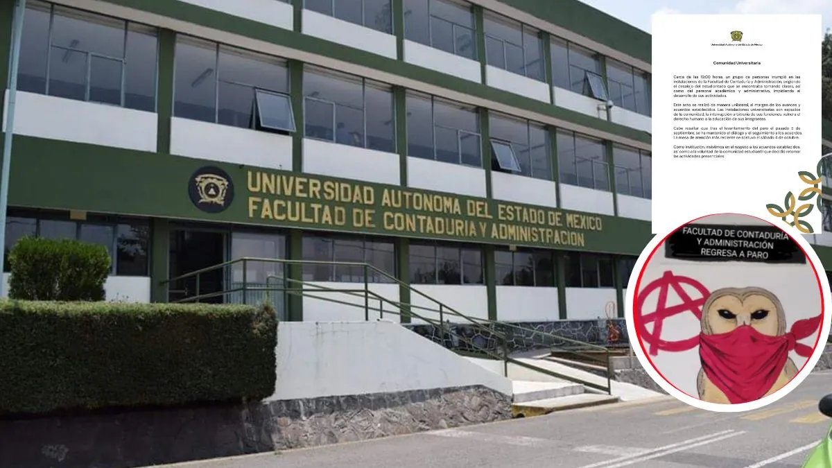 UAEMéx: EEU rechaza criminalización de la toma de la Fac. de Contaduría