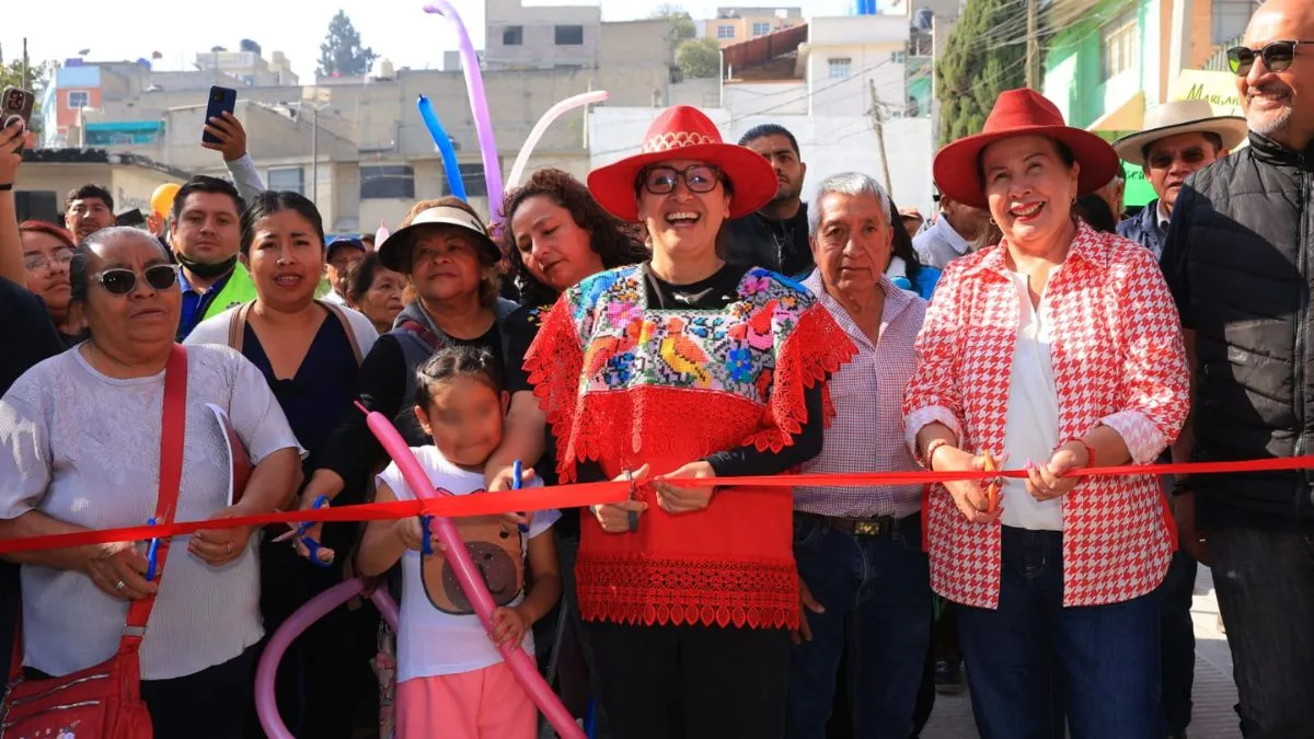 Inversión de 10 mdp transforma calle Amatepec tras 35 años de abandono: ¡Yo amo Ecatepec!