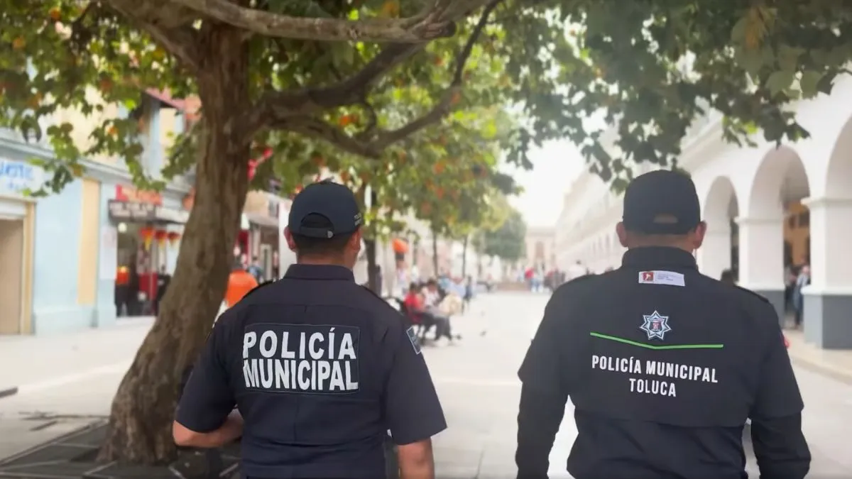 Toluca despliega seguridad por elecciones de autoridades auxiliares