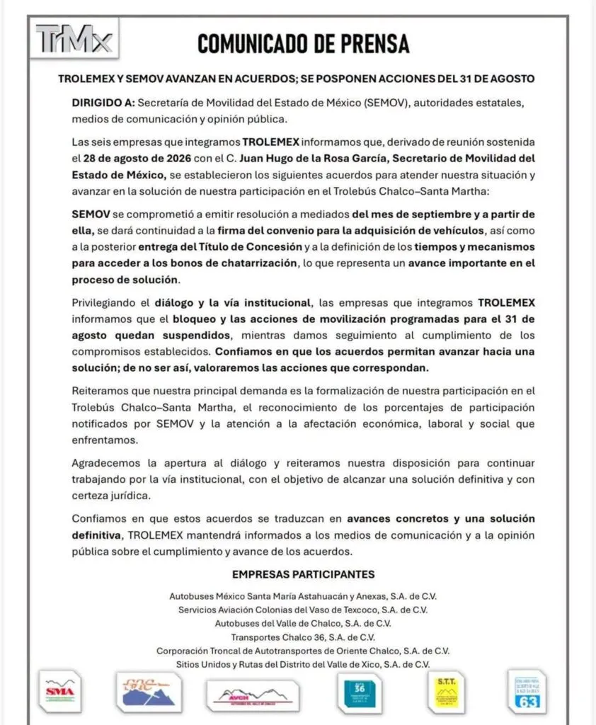 ¿Hay o no megabloqueo en el oriente del Edomex este 31 de agosto? Esto dicen transportistas