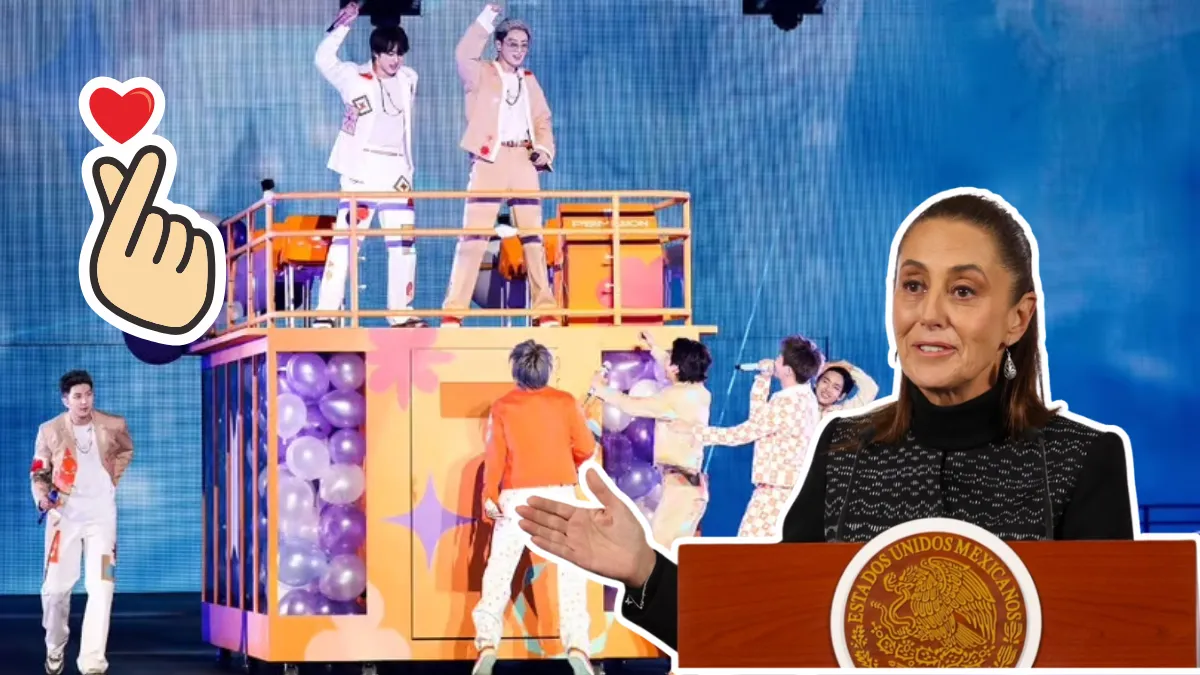 La presidenta Claudia Sheinbaum busca que más jóvenes mexicanos logren ver a BTS en concierto.