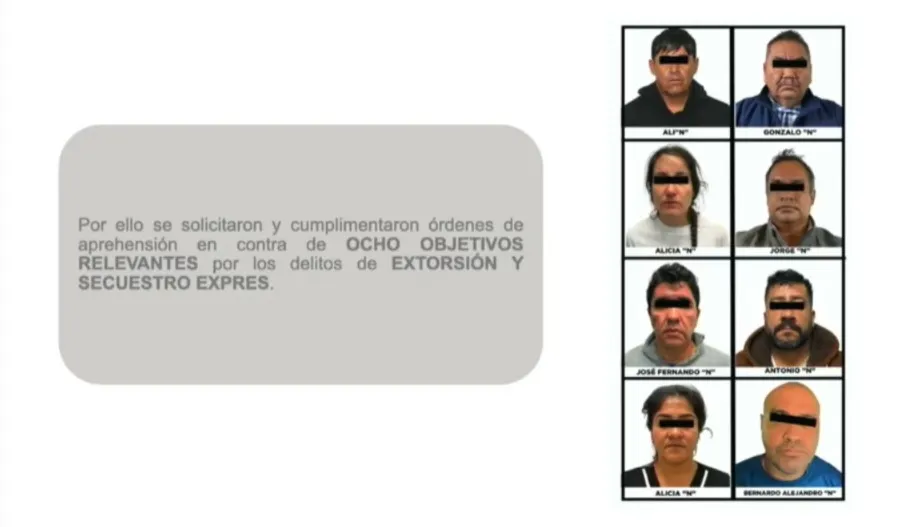 Revelan impactantes resultados de la “Operación Liberación” en el sur del Edomex