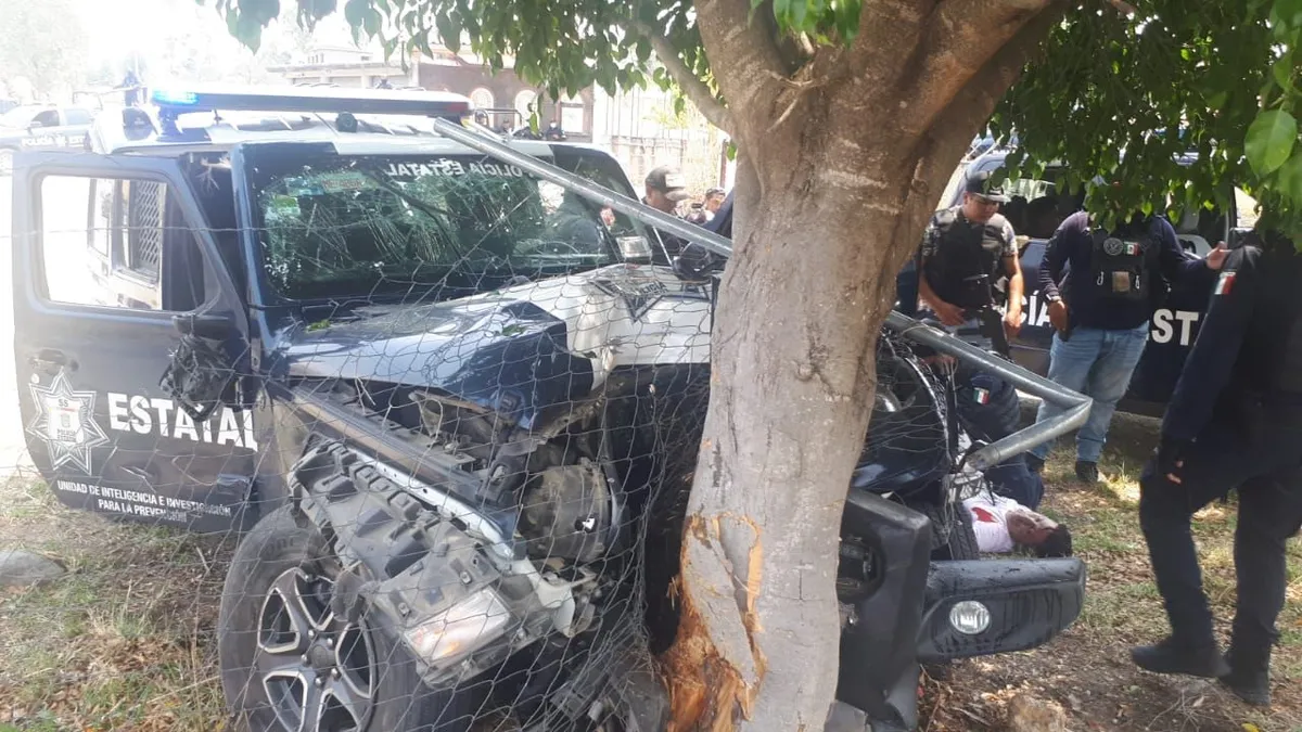 Un policía muerto y tres heridos tras choque en Zacualpan
