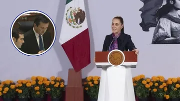 La presidenta Claudia Sheinbaum exhibió en Palacio Nacional la sesión del INE de 2014 donde se avaló el nombramiento de Guadalupe Taddei.