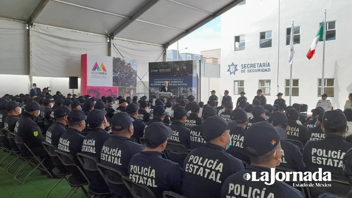 Secretaría de Seguridad concentra fuerza policial en nuevo cuartel en Ecatepec