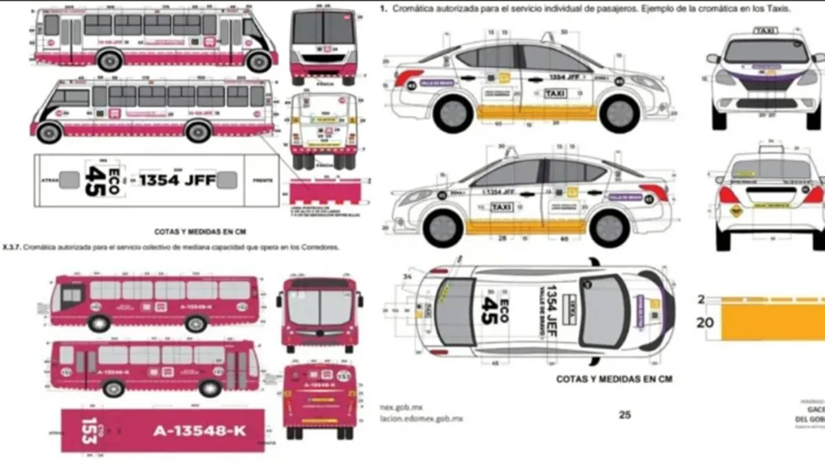 Transportistas rechazan la nueva cromática de Movimex por altos costos