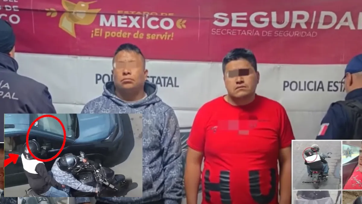[VIDEO] Capturan a motorratones en Metepec