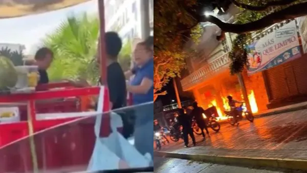 La casa de los presuntos agresores de Missael fue incendiada por pobladores indignados en Tehuacán.
