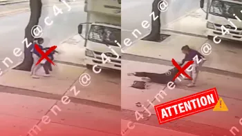 Mamá golpea a hija en la calle por ir tarde a la escuela en CDMX; VIDEO genera indignación