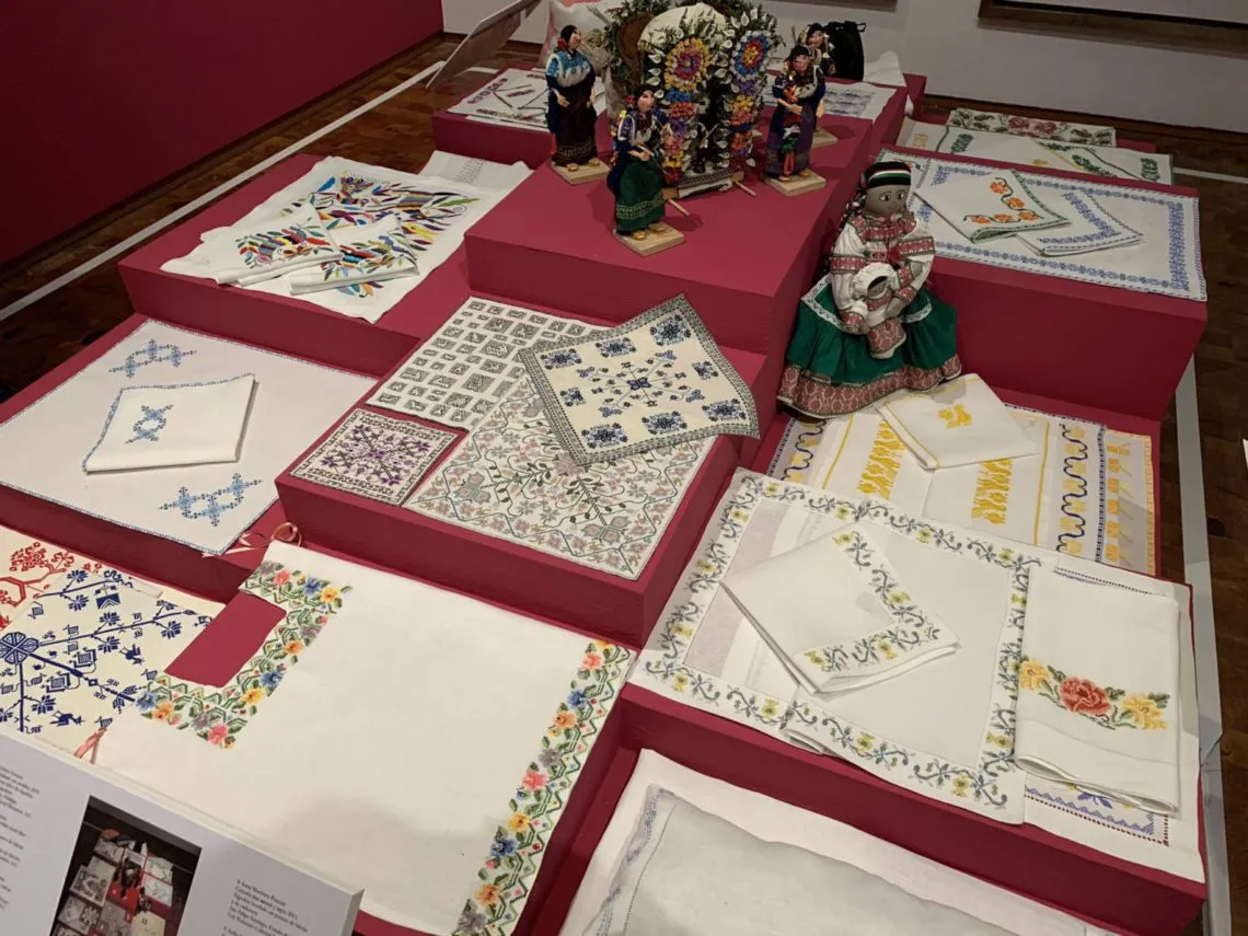 Tejido mazahua en Villa de Allende un arte textil