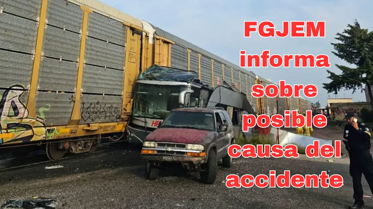 FGJEM informa sobre posible causa del accidente en Atlacomulco