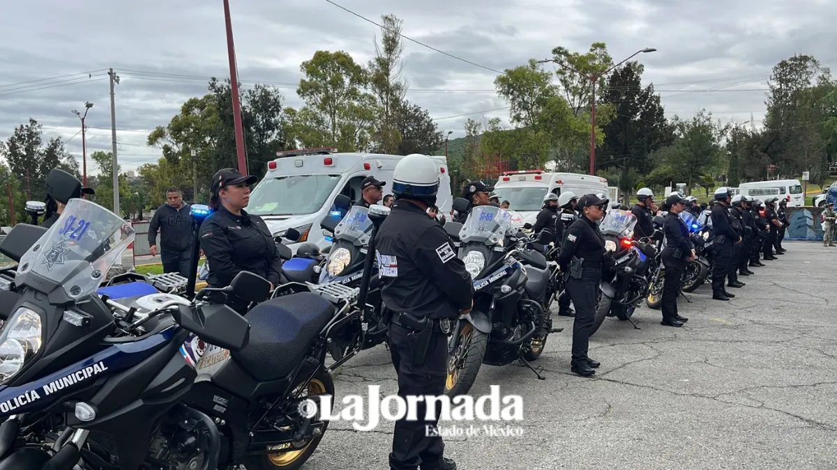 Ecatepec lanzan nueva estrategia de vigilancia móvil con motos y drones