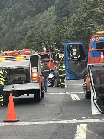 México-Toluca: Accidente automovilístico en el Desierto de los Leones