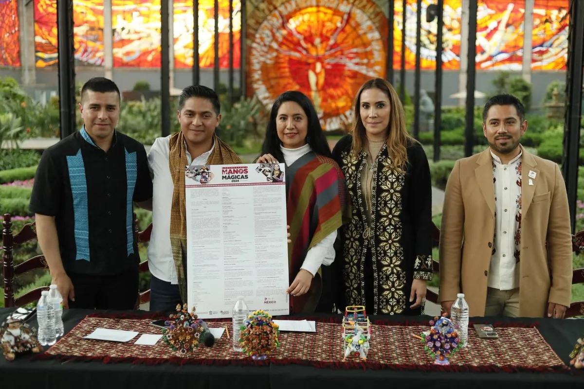 Edomex: Lanzan convocatoria para el Programa Artesanal “Manos Mágicas 2024”