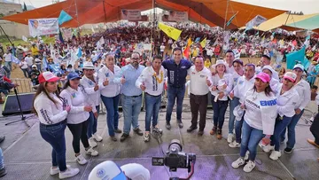 Enrique Vargas acude a cierres en Xonacatlán y Jocotitlán