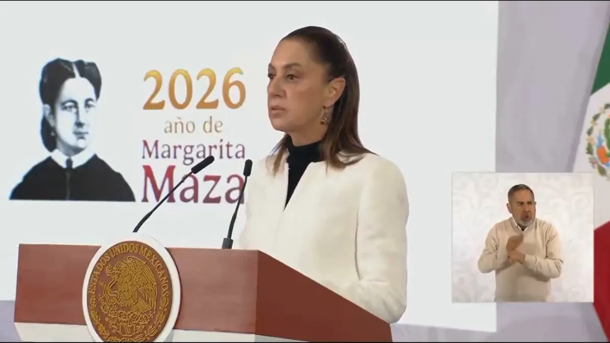 [VIDEO] “Parece que no hay daños graves”, informa Claudia Sheinbaum tras sismo de magnitud 6.5