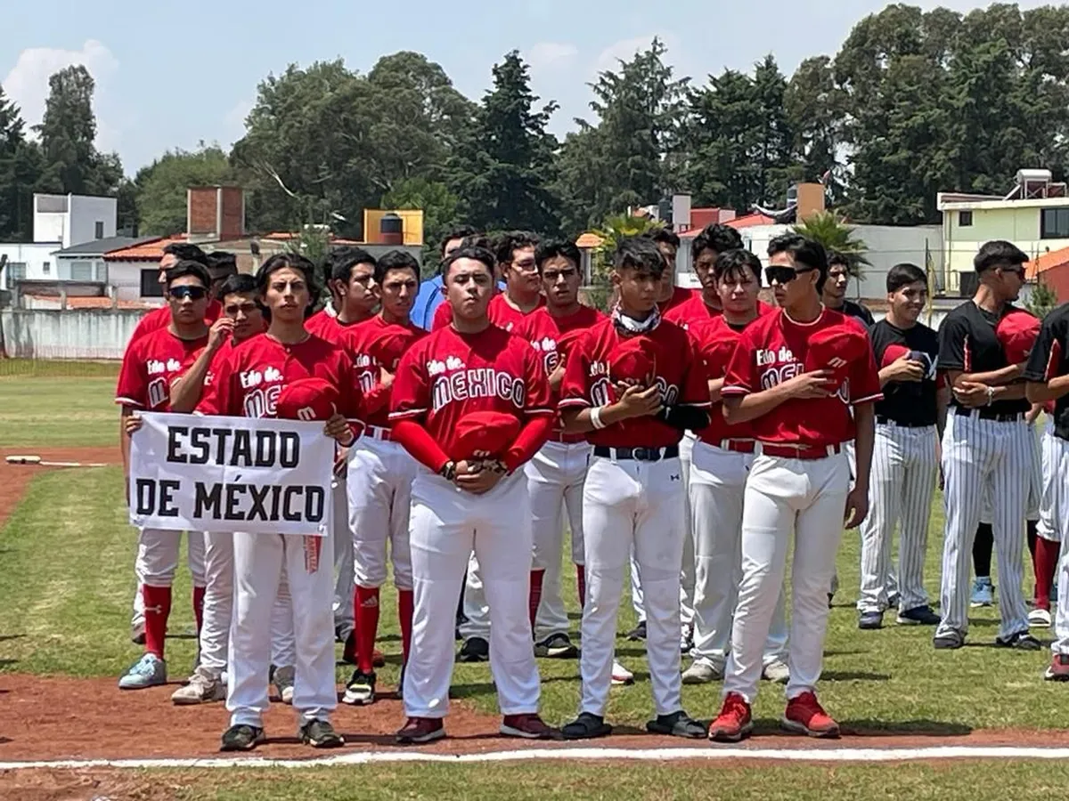 Dan “play ball” al Campeonato Nacional de Béisbol en Edomex