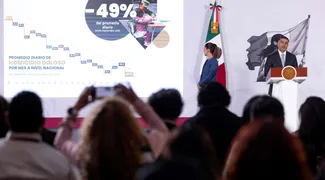 Claudia Sheinbaum destacó la reducción de homicidios dolosos y anunció un informe público en la Ciudad de México.