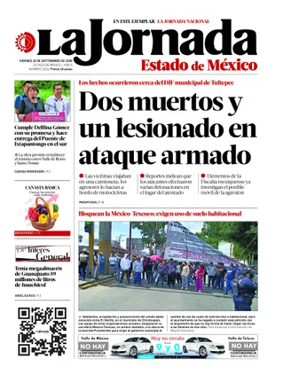 Jornada Edomex | 18 de septiembre de 2026