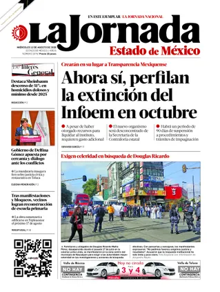 La Jornada Edomex | 12 de agosto de 2026