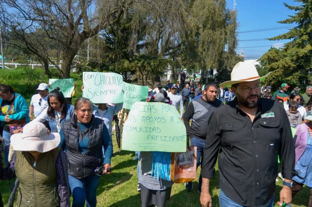 Inicia Adolfo Solis obras para rescatar el Ojo de Agua en Almoloya de Juárez
