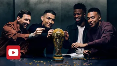 Messi, Mbappé, Cristiano y Vinicius se transforman en piezas de LEGO para el Mundial.