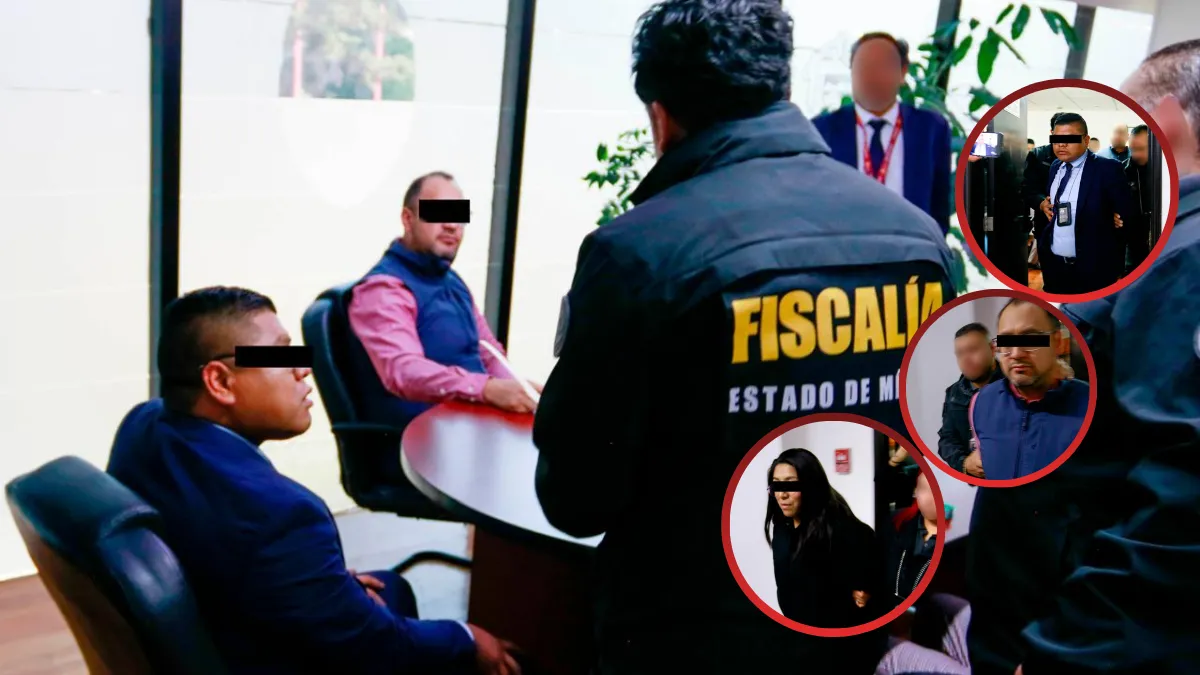 #OperaciónEnjambre detienen a tres funcionarios más del Edomex