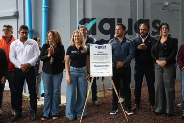 Más de 10 mil vecinos de la zona residencial de Huixquilucan recibirán más agua con la inauguración del pozo “La Escondida”