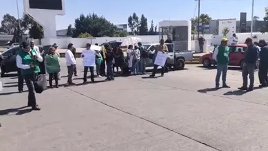 La movilización provocó afectaciones a la circulación vehicular en la zona.