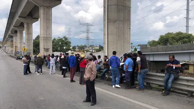 Los manifestantes